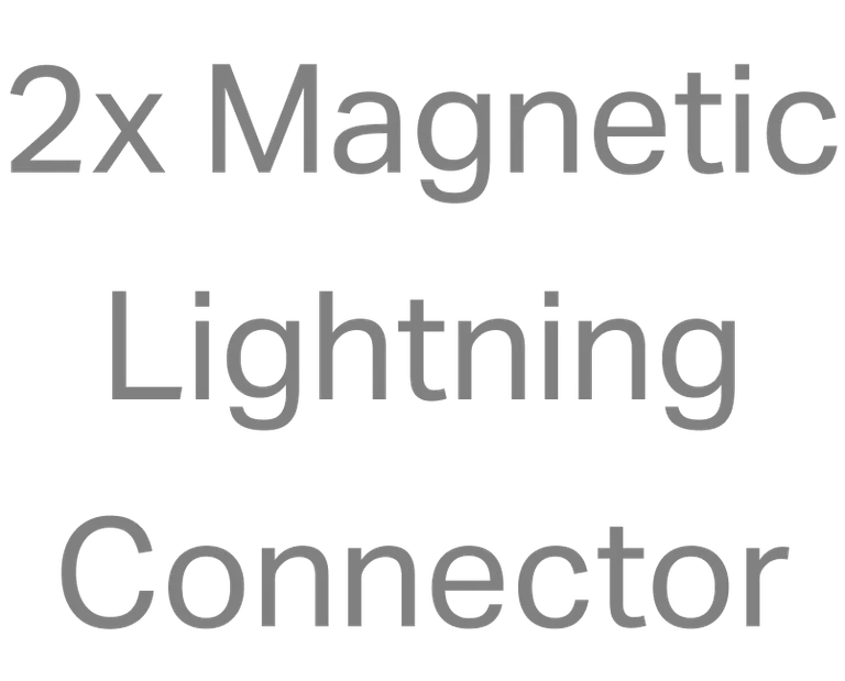 2x Magnetic Connectors